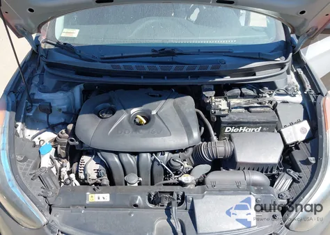 2013 Hyundai Elantra Gls из США, поврежденный, VIN 5NPDH4AE9DH379665